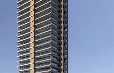 Imagem: O apartamento possui 4 Dormitórios, 2 Suítes, 5 Banheiros