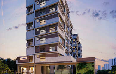 Imagem: O apartamento possui 3 Dormitórios, 3 Suítes, 5 Banheiros