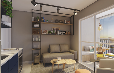 Imagem 5: Apartamento à venda em São Paulo, Belenzinho, com 2 quartos, 48,42m²