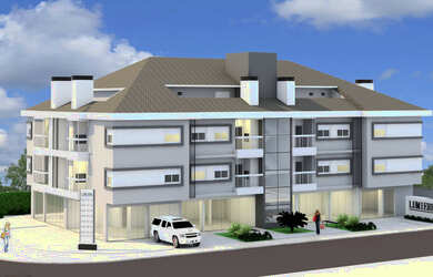 Imagem: O apartamento possui 2 Dormitórios, 1 Suíte, 2 Banheiros