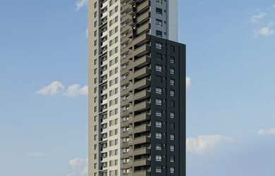 Imagem: O apartamento possui 2 Dormitórios, 1 Suíte, 2 Banheiros