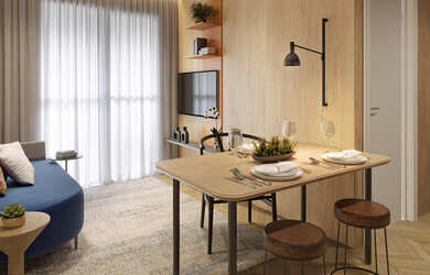 Imagem 5: Apartamento à venda em São Paulo, Vila Romana, com 1 quarto, 35,62m²