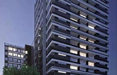 Imagem: O studio possui 1 Dormitório, 1 Banheiro, 29m² de Área Privada