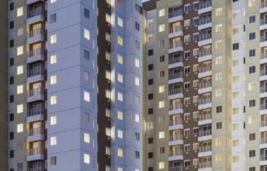 Imagem: O apartamento possui 2 Dormitórios, 1 Banheiro, 32m² de Área