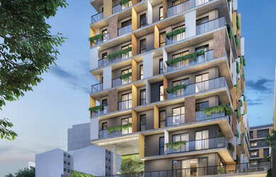 Imagem: O studio possui 1 Dormitório, 1 Banheiro, 28m² de Área Privada