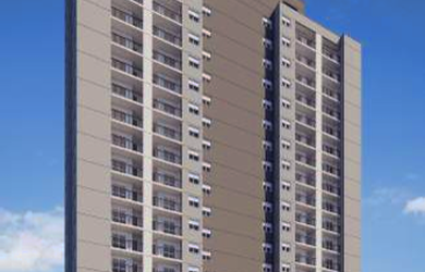 Imagem: O apartamento possui 1 Dormitório, 1 Suíte, 1 Banheiro, 39m²