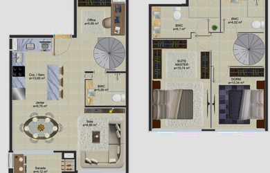 Imagem 4: Apartamento à venda no bairro Cachoeira do Bom Jesus - Florianópolis/SC