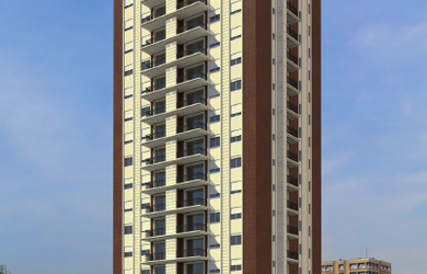 Imagem: O studio possui 1 Dormitório, 1 Banheiro, 29m² de Área e