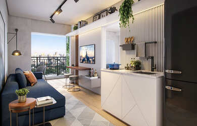 Imagem 4: Apartamento Garden à venda em São Paulo, Campo Belo, com 1 quarto, 80,97m²