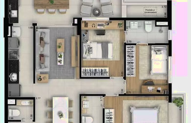 Imagem 9: Apartamento à venda no bairro Barra da Tijuca - Rio de Janeiro/RJ