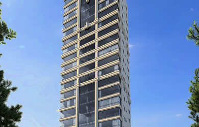 Imagem: O apartamento possui 3 Dormitórios, 3 Suítes, 4 Banheiros