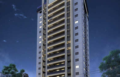 Imagem: O apartamento possui 2 Dormitórios, 1 Suíte, 2 Banheiros