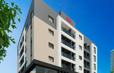 Imagem: O apartamento possui 2 Dormitórios, 1 Suíte, 2 Banheiros