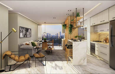 Imagem 4: Apartamento à venda em São Paulo, Brooklin Paulista, com 2 quartos, 66,95m²