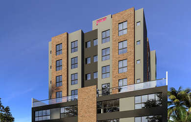 Imagem: O apartamento possui 2 Dormitórios, 2 Suítes, 3 Banheiros