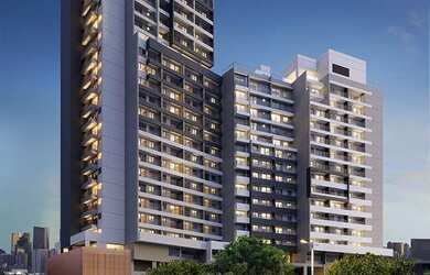 Imagem: O apartamento possui 1 Dormitório, 1 Suíte, 1 Banheiro e