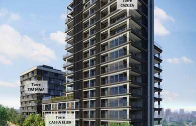 Imagem: O apartamento possui 1 Dormitório, 1 Banheiro, 24m² de Área