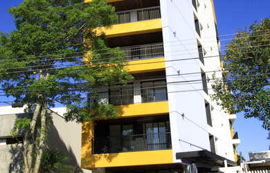 Imagem: O apartamento na cobertura possui 1 Dormitório, 1 Suíte, 2