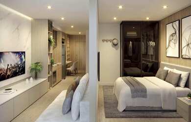 Imagem 2: 1 dormitório, 1 banheiros, 22M² de Área Construída