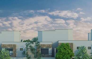 Imagem: A casa em condomínio possui 3 Dormitórios, 3 Suítes, 3 Banheiros