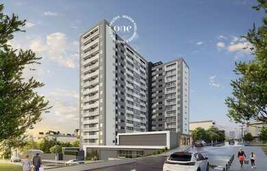 Imagem: O apartamento possui 1 Dormitório, 1 Suíte, 1 Banheiro, 24m²