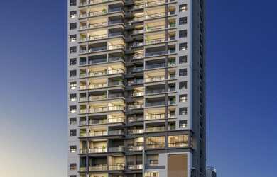 Imagem: O apartamento possui 2 Dormitórios, 1 Suíte, 2 Banheiros