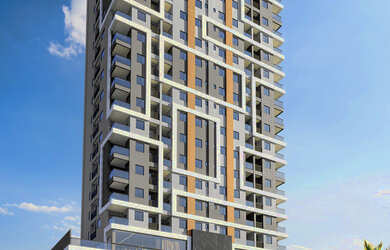 Imagem: O apartamento possui 2 Dormitórios, 1 Suíte, 2 Banheiros