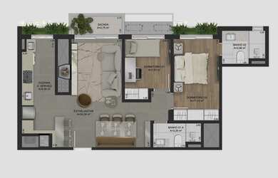 Imagem 15: Apartamento à venda no bairro Mont Serrat - Porto Alegre/RS