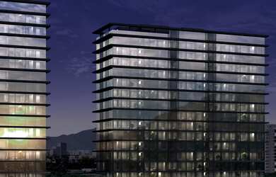 Imagem: O apartamento possui 2 Dormitórios, 1 Suíte, 2 Banheiros