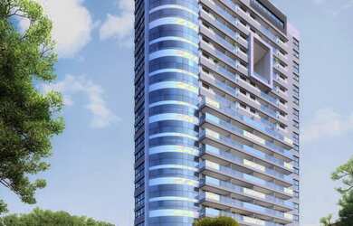 Imagem: O apartamento possui 1 Dormitório, 1 Suíte, 2 Banheiros, 1