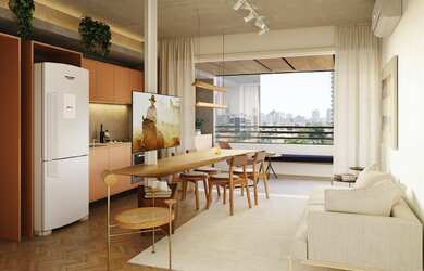 Imagem 7: Apartamento à venda em São Paulo, Pinheiros, com 2 quartos, 67,41m²