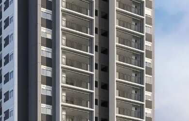 Imagem: O apartamento possui 2 Dormitórios, 1 Suíte, 2 Banheiros