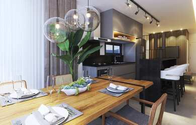 Imagem 3: Apartamento Padrão, 2 dormitórios na Rua Virgínia Ledra Cavilha