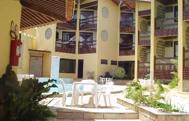 Imagem: O apartamento possui 1 Dormitório, 1 Banheiro, 1 Vaga na garagem