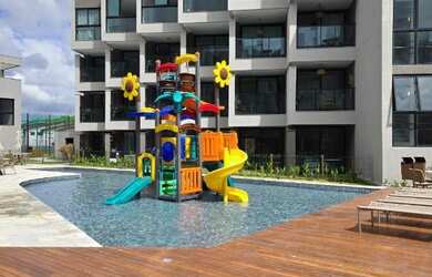 Imagem 5: EDF. NO MAR - BLOCO 3. Piscina, Churrasqueira, VarandaeVista para o mar