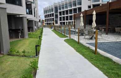 Imagem 6: EDF. NO MAR - BLOCO 3. Piscina, Churrasqueira, VarandaeVista para o mar