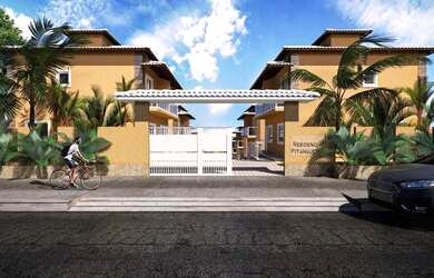 Imagem: A casa em condomínio possui 2 Dormitórios, 1 Banheiro, 1 Vaga