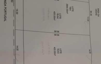 Imagem: O terreno possui 420m² de Área e está localizado em Maria