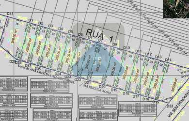 Imagem: O terreno possui 250m² de Área e está localizado em Itapoã