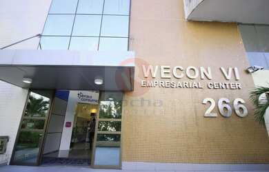 Imagem: A sala comercial possui 1 Dormitório, 4 Banheiros, 4 Vagas