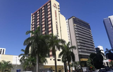 Imagem: A sala comercial possui 1 Banheiro, 27m² de Área Privada e