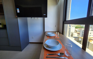 Imagem 4: Barra, Apartamento Para Venda, 01 Quarto, 24m2, Mobiliado, Vista Mar, Nascente, Salvador
