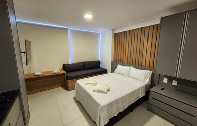 Imagem 8: Barra, Apartamento Para Venda, 01 Quarto, 24m2, Mobiliado, Vista Mar, Nascente, Salvador