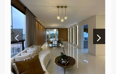 Imagem: A casa possui 5 Dormitórios, 4 Suítes, 6 Banheiros, 6 Vagas