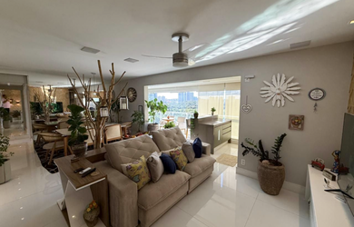 Imagem: O apartamento possui 2 Dormitórios, 2 Suítes, 3 Banheiros