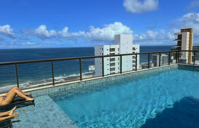 Imagem: O apartamento possui 1 Dormitório, 1 Banheiro, 1 Vaga na garagem