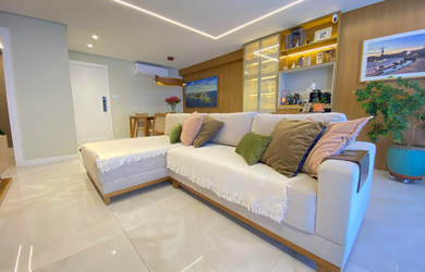 Imagem: O apartamento possui 3 Dormitórios, 3 Suítes, 4 Banheiros