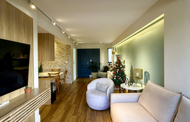 Imagem: O apartamento possui 2 Dormitórios, 1 Suíte, 2 Banheiros