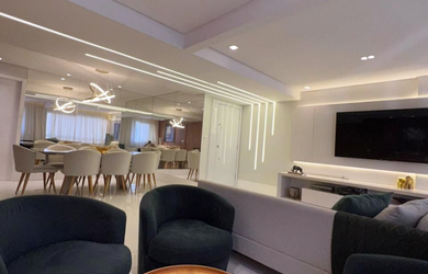 Imagem: O apartamento possui 3 Dormitórios, 2 Suítes, 4 Banheiros