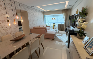 Imagem: O apartamento possui 3 Dormitórios, 2 Suítes, 3 Banheiros